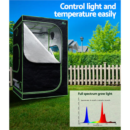 Green Fingers Grow Tent Light Kit 150x150x200CM 4500W LED Full Spectrum