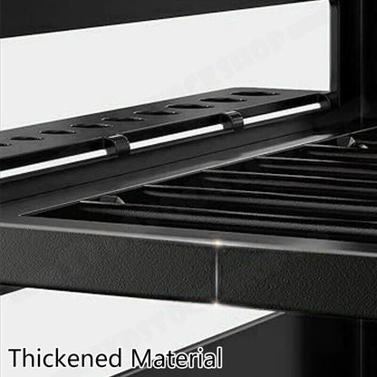 Power Tool Rack Organizer - Wall Mount Drill Holder, 4 Layers