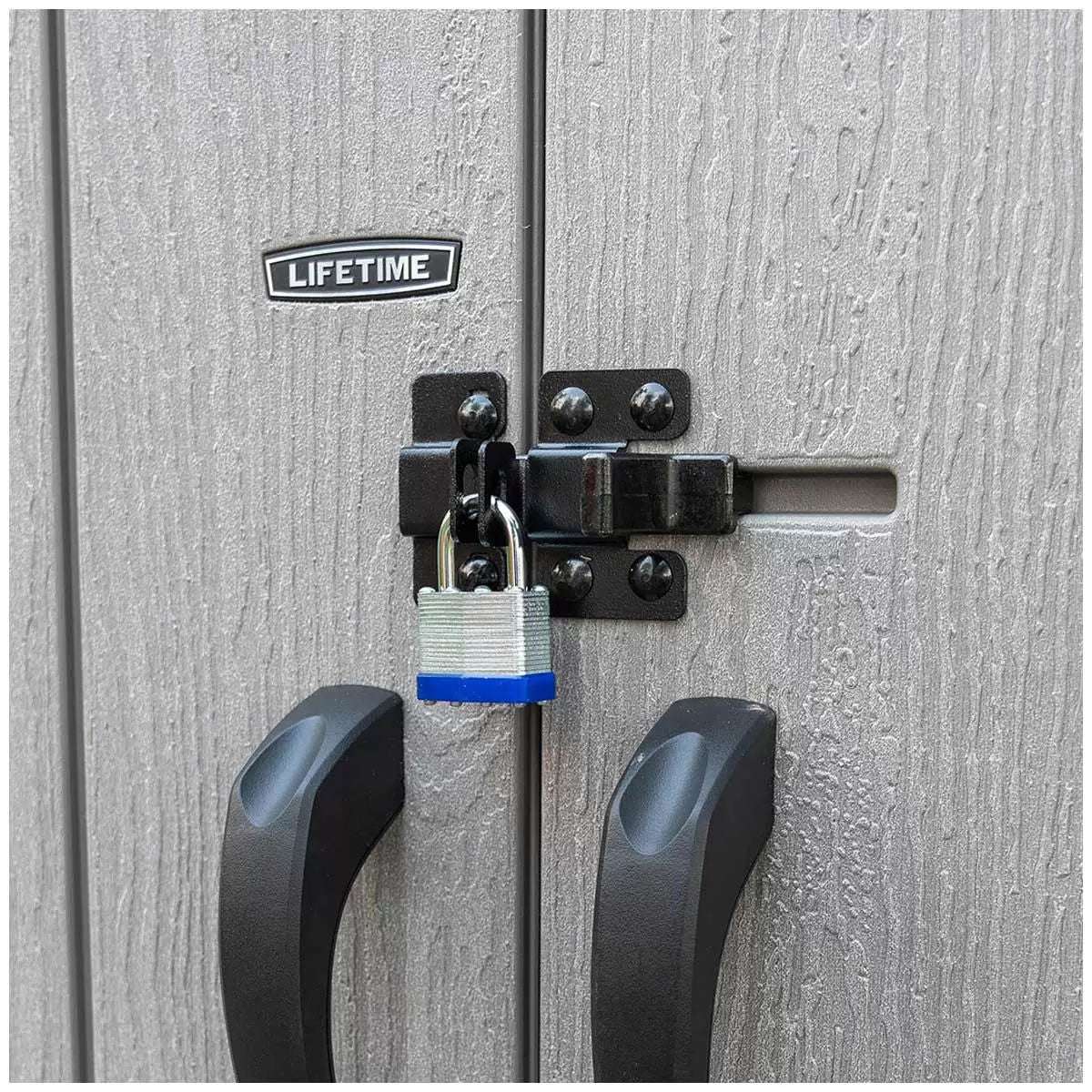 Lifetime Vertical Shed With Shelves