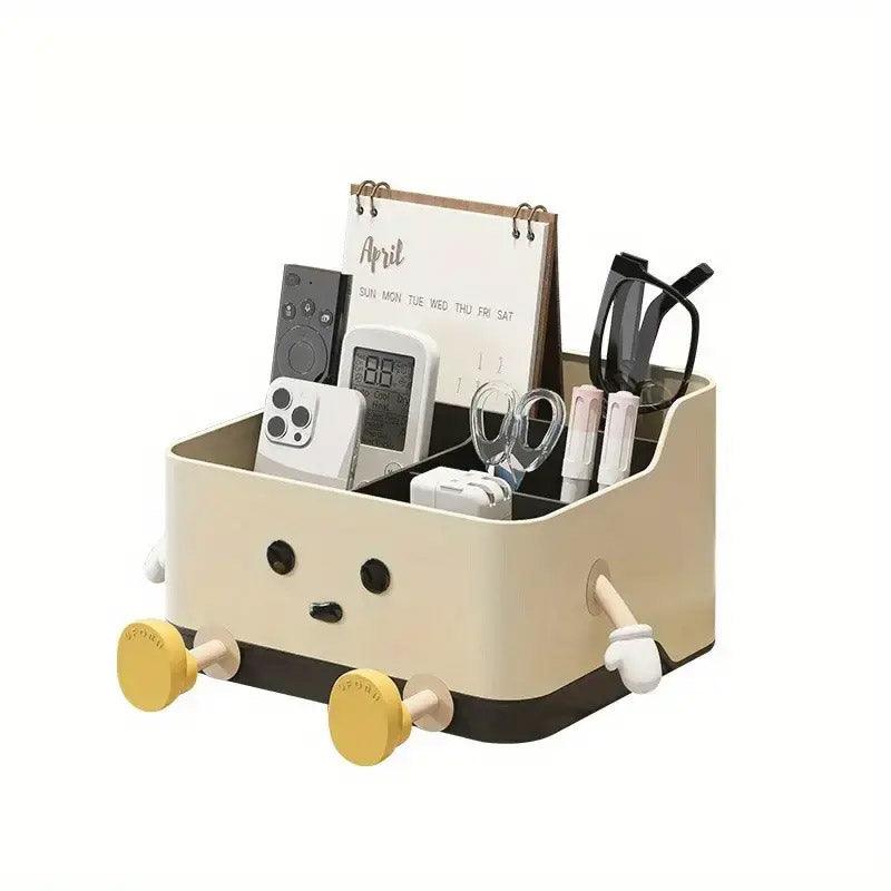 Desktop Organizer Storage Box Household Clutter Compartmentalized Container - Sitting