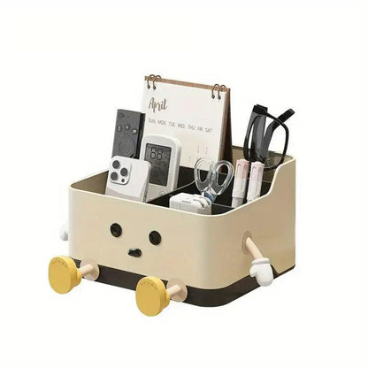 Desktop Organizer Storage Box Household Clutter Compartmentalized Container - Sitting