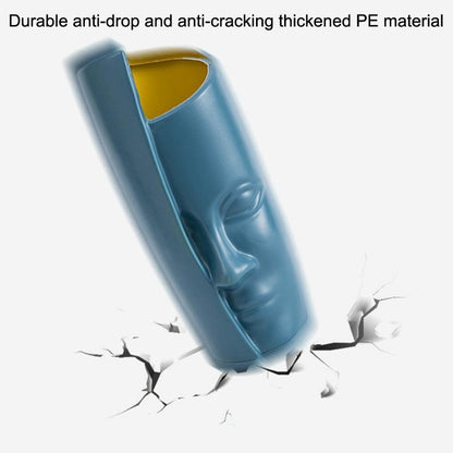 Thickened Drop-proof Vase with Dried Flower Ornaments - Rose Pink