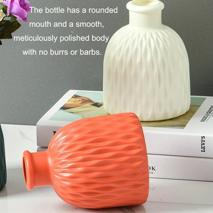 Versatile Drop-resistant Potted Plant Vase for Wet and Dry - Rose Pink