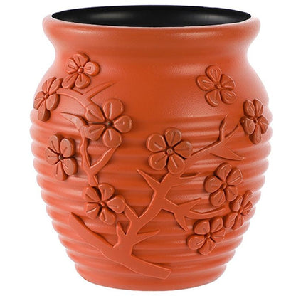 Hydroponic Vase for Home Flower Arrangements - Wet and Dry - Rose Pink