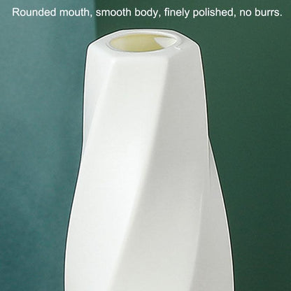 Minimalist Living Room Dried Flower Vase Decor - Milk White