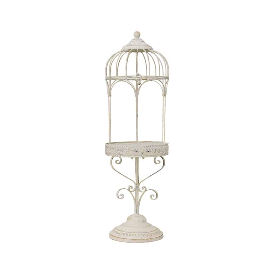 Martinique Arch Planter / Candleholder Cage On Base 22x72cm