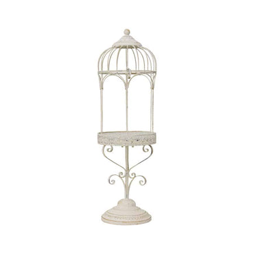 Martinique Arch Planter / Candleholder Cage On Base 22x72cm