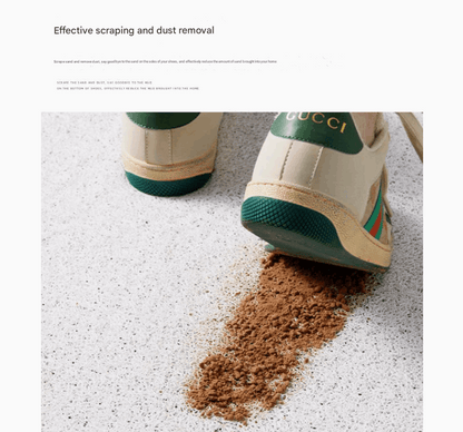 Box Puppy Set of 2 Cartoon PVC Coil Entrance Mats - Non-Slip Dirt Trapping Door Mats (50x80cm)