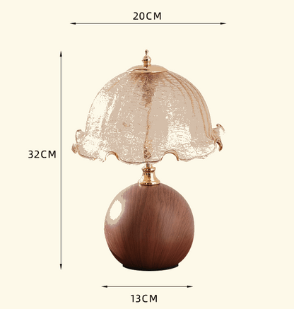 Warm Light French-Inspired Bedside Lamp - Modern Minimalist Warm Light