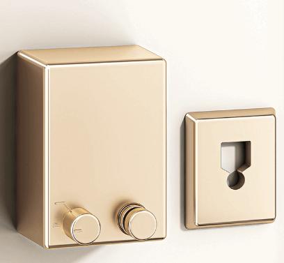 Gold Retractable Stainless Steel Clothesline - 4.2m Indoor and Outdoor Drying Solution