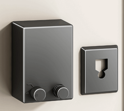 Black Retractable Stainless Steel Clothesline - 4.2m Indoor and Outdoor Drying Solution