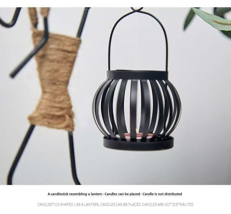 Creative Iron Girl Candle Holder for Nordic Restaurant Table Decorations and Bar Counter Accessories(Style E)